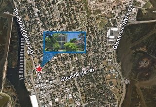 1711 Reynolds St, Brunswick, GA à louer Aérien- Image 2 de 2