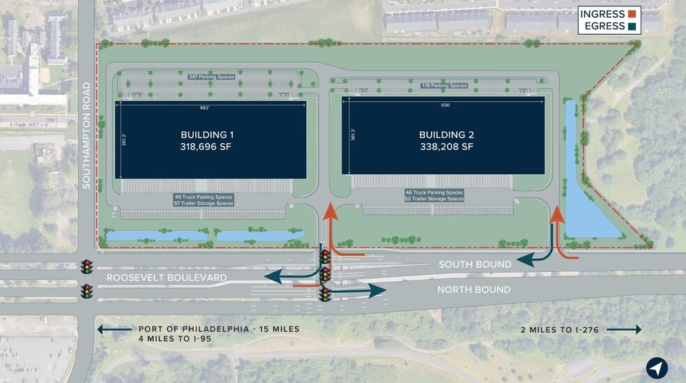 15000 Roosevelt Blvd, Philadelphia, PA for lease - Site Plan - Image 1 of 1