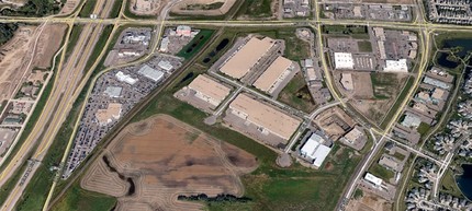 1215 95th St, Edmonton, AB - aerial  map view