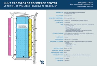 NWC Jimmy Deloach Parkway & I-16, Bloomingdale, GA à louer Plan de site- Image 1 de 1