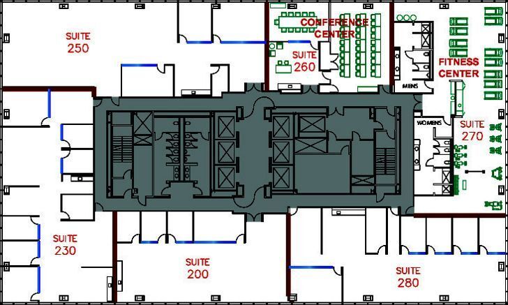 4655 Executive Dr, San Diego, CA à louer Plan d’étage- Image 1 de 1