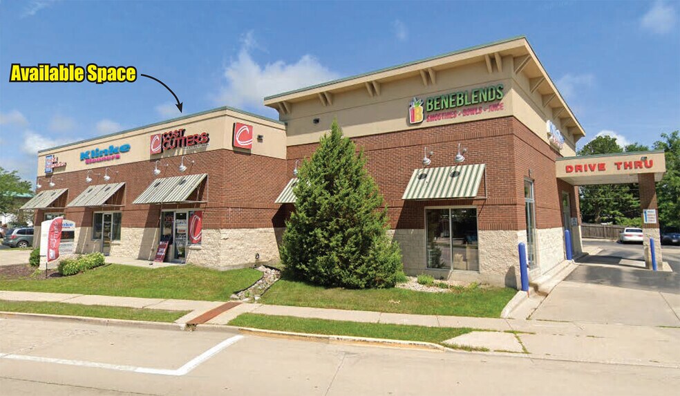 200-208 E Verona Ave, Verona, WI à louer - Photo du bâtiment - Image 1 de 3