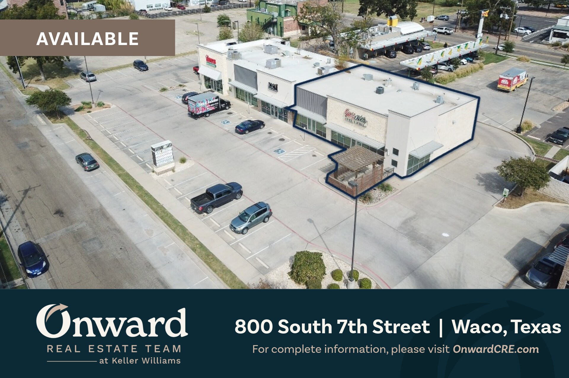 800-816 S 7th St, Waco, TX for lease Aerial- Image 1 of 19