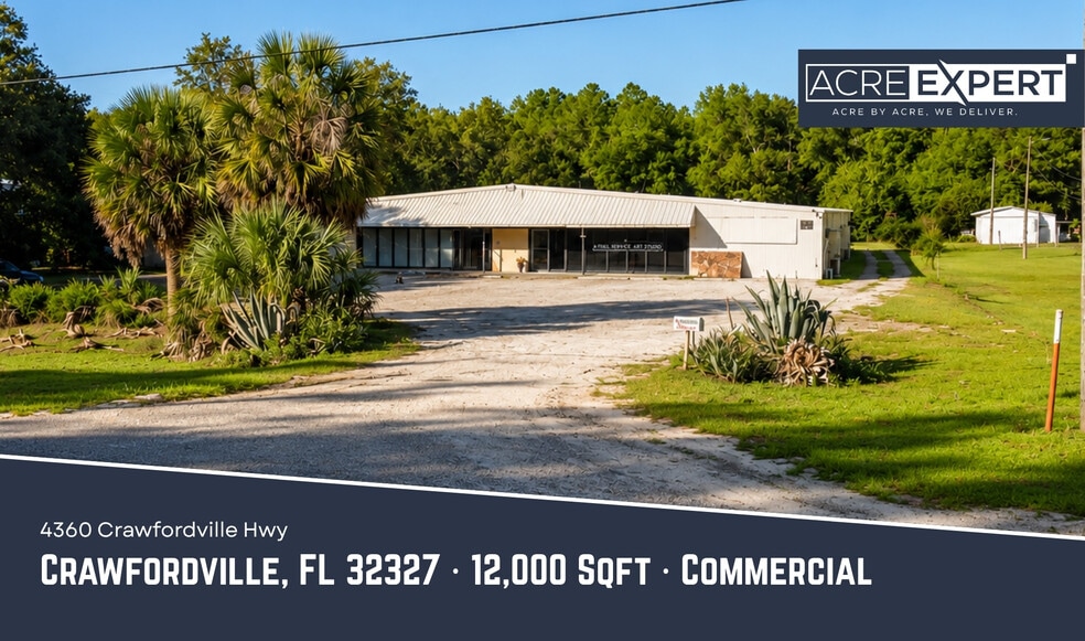 4360 Highway 319, Crawfordville, FL à vendre - Photo du bâtiment - Image 1 de 5
