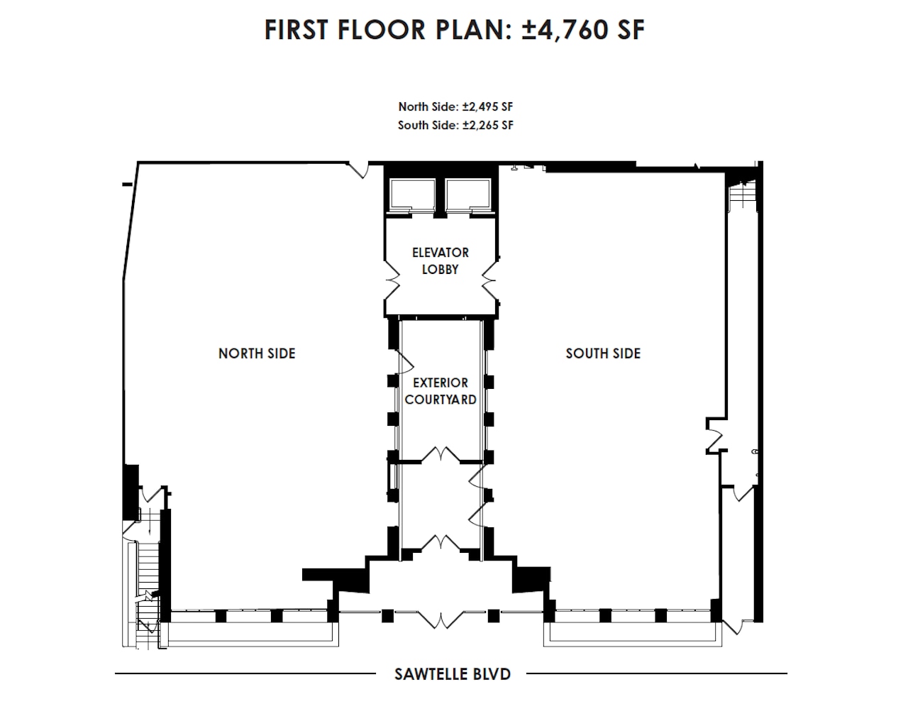2045 Sawtelle Blvd, Los Angeles, CA for lease Floor Plan- Image 1 of 9