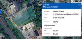 More details for 1364 24th Street, Beaver Falls, PA - Land for Sale
