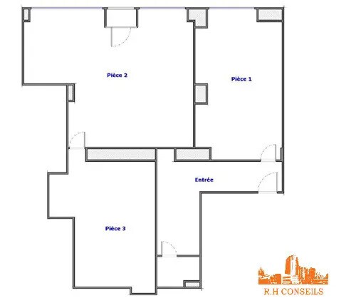 Retail in Clichy for lease - Floor Plan - Image 2 of 3