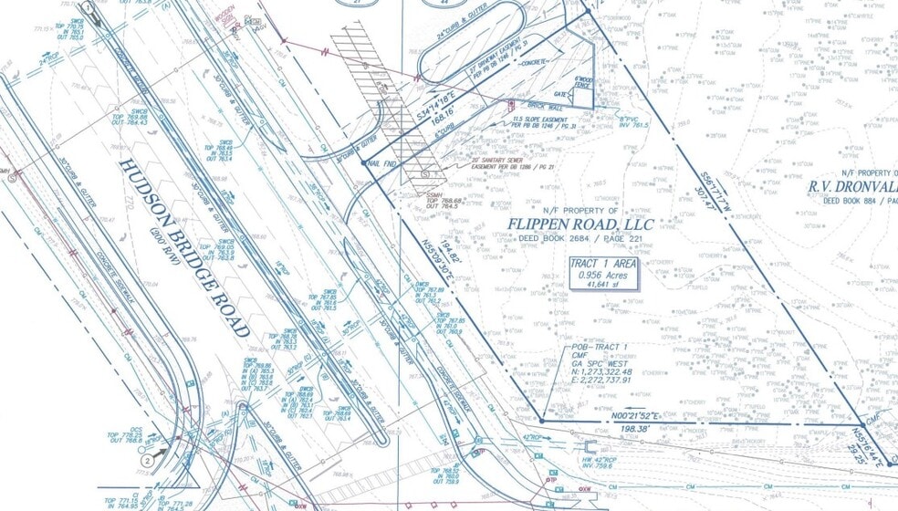 Hudson Bridge Rd & Flippen Rd, Stockbridge, GA à louer - Photo du bâtiment - Image 1 de 1