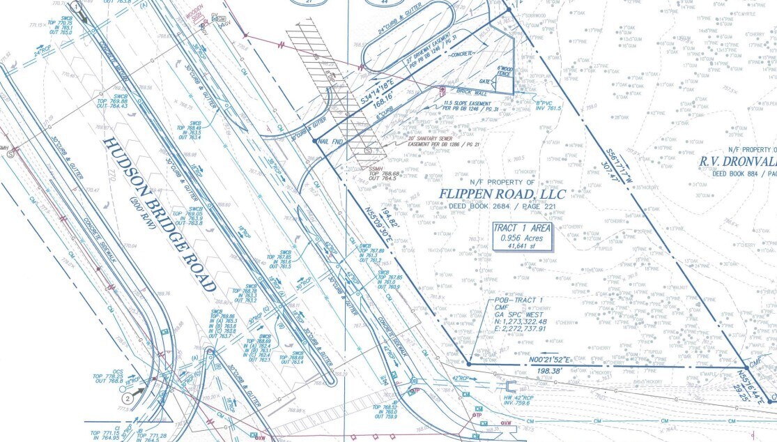 Hudson Bridge Rd & Flippen Rd, Stockbridge, GA à louer Photo du bâtiment- Image 1 de 2