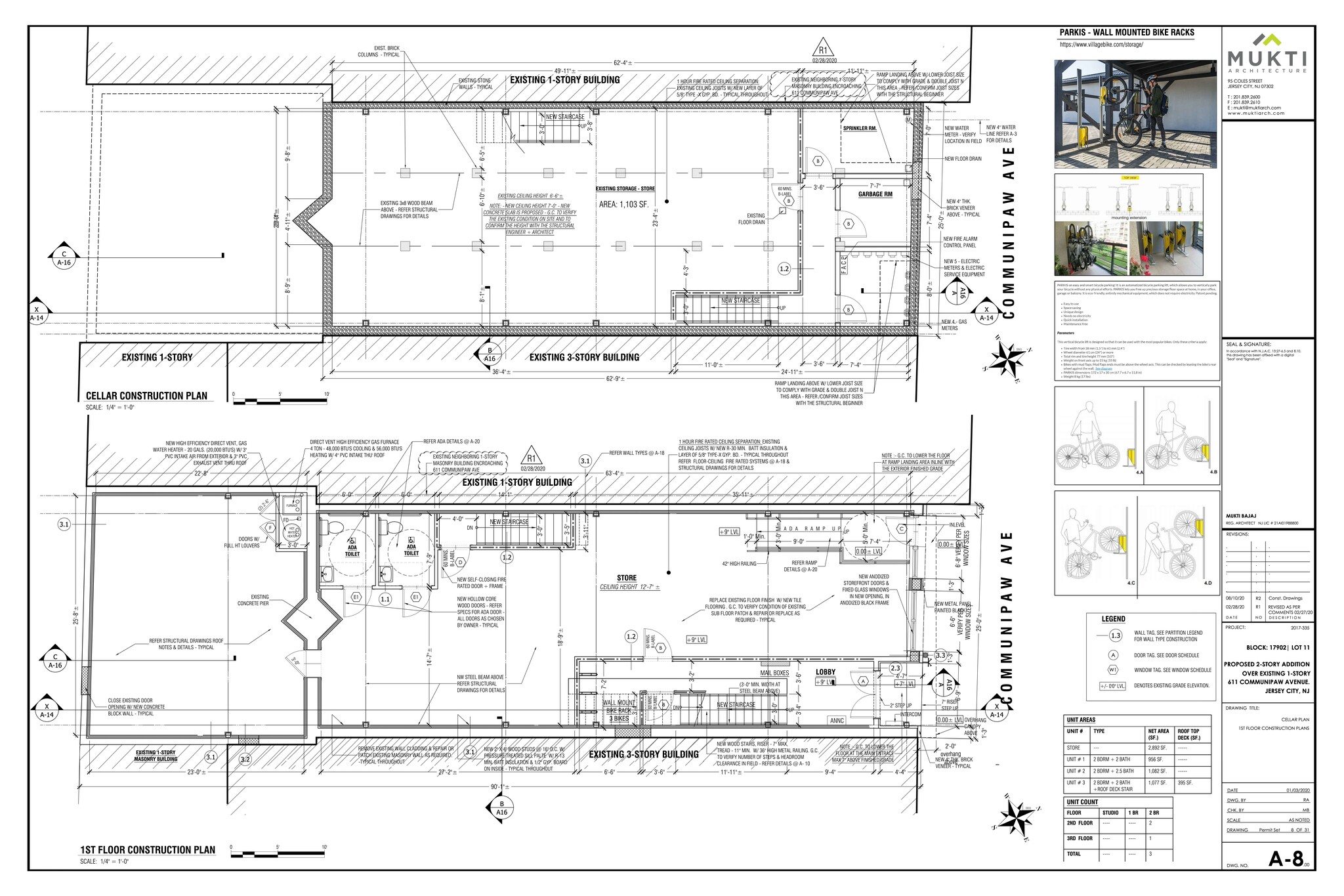 611 Communipaw Ave, Jersey City, NJ à louer Plan de site- Image 1 de 9