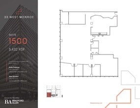 33 W Monroe St, Chicago, IL for lease Floor Plan- Image 1 of 3