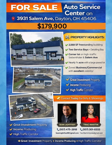 3931 Salem Ave, Dayton, OH à vendre - Photo du bâtiment - Image 2 de 6