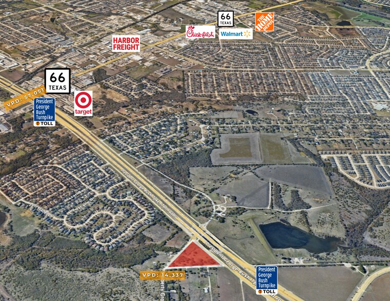 7301 Liberty Grove rd, Rowlett, TX à vendre - Photo principale - Image 2 de 2