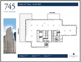 745 Fifth Ave, New York, NY for lease Floor Plan- Image 1 of 1