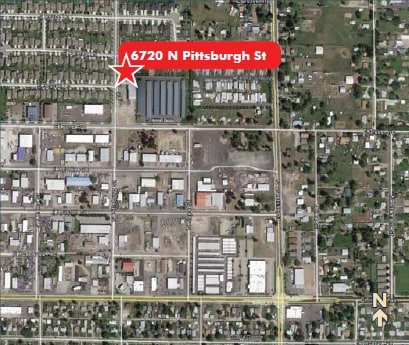 6702-6724 N Pittsburg St, Spokane, WA for lease - Aerial - Image 2 of 6