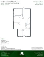 601 N Parkcenter Dr, Santa Ana, CA for lease Floor Plan- Image 1 of 1