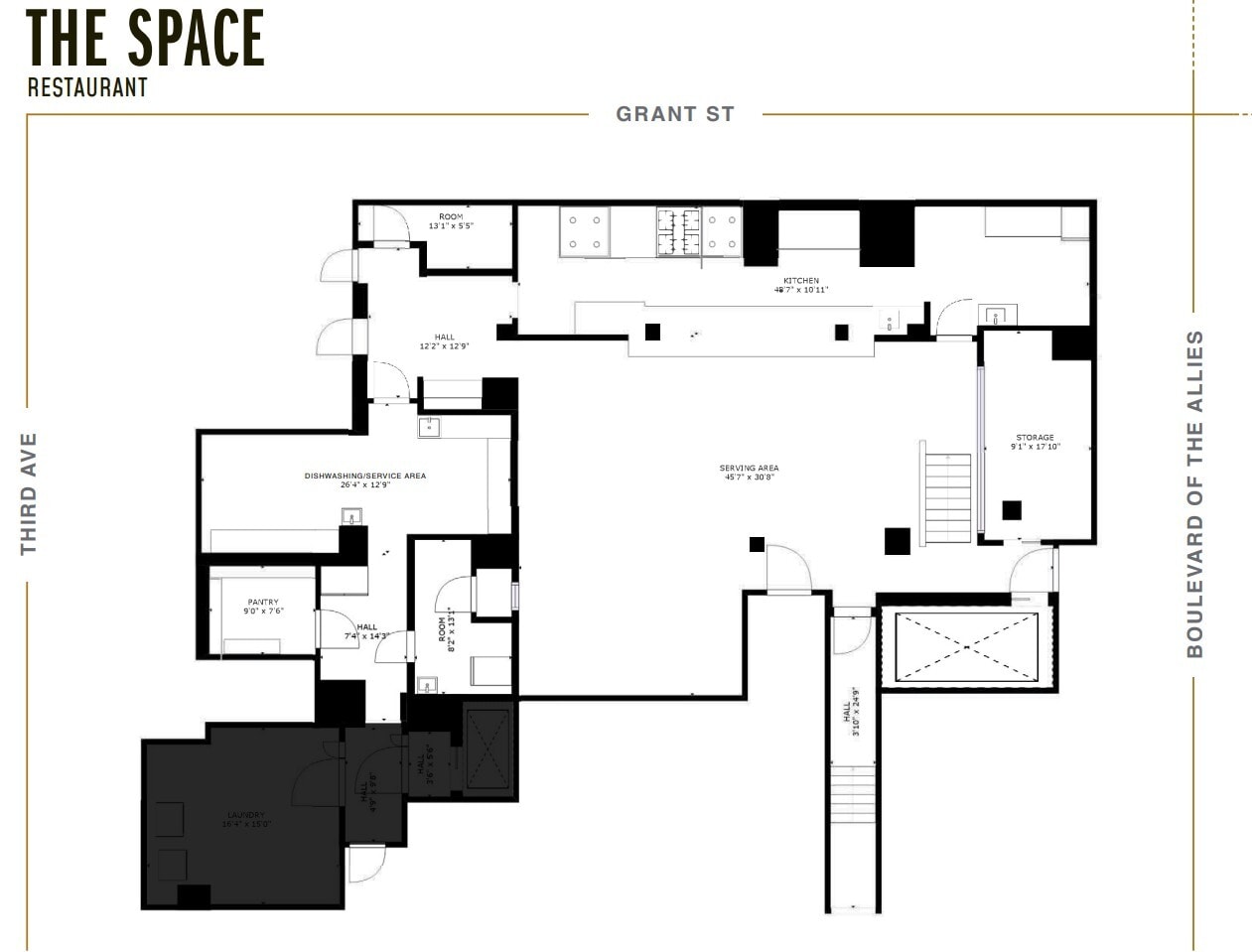 453 Blvd of the Allies, Pittsburgh, PA for lease Floor Plan- Image 1 of 1