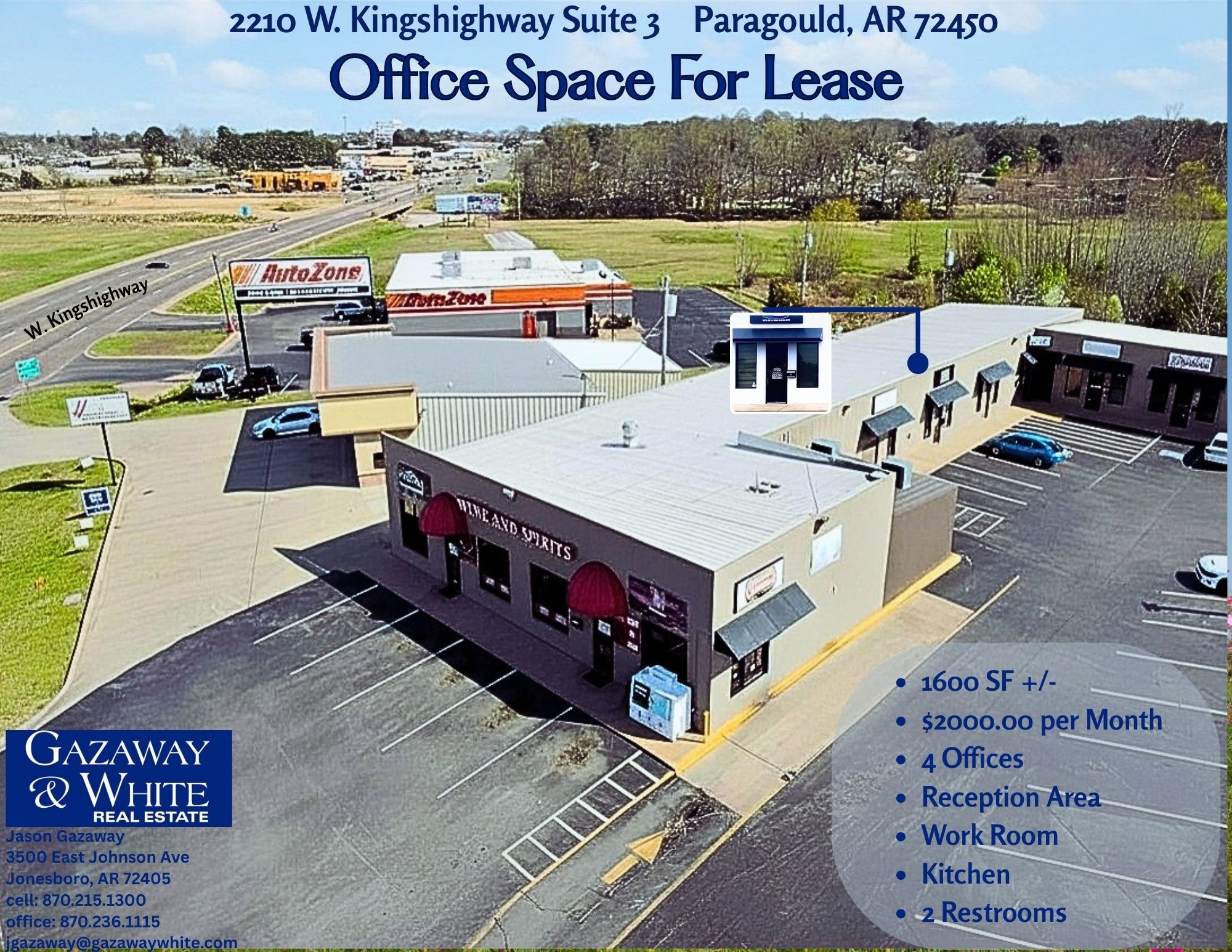 2210 W Kings Hwy, Paragould, AR for lease Building Photo- Image 1 of 14