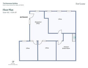 2345 S Alma School Rd, Mesa, AZ for lease Floor Plan- Image 1 of 4