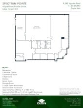 9 Spectrum Pointe Dr, Lake Forest, CA for lease Floor Plan- Image 1 of 1