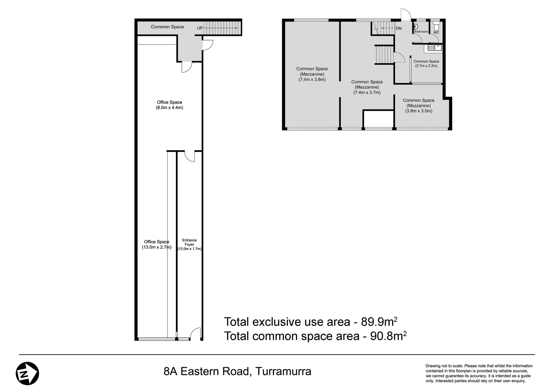 8 Eastern Rd, Turramurra for lease Floor Plan- Image 1 of 1