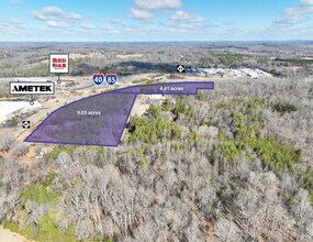 I 40/85 61 S Hwy, Whitsett, NC - Aérien  Vue de la carte