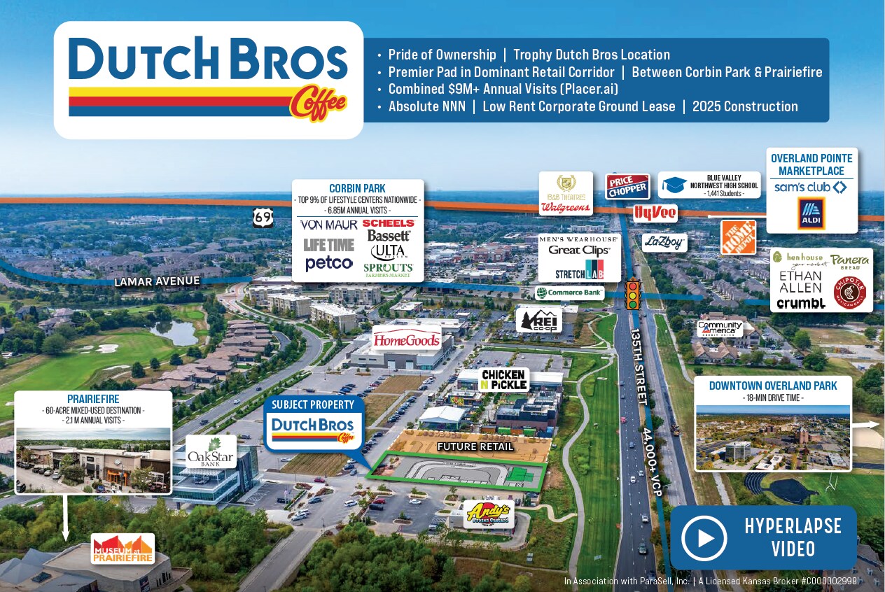 5851 W 135th St, Overland Park, KS à vendre Photo du bâtiment- Image 1 de 7