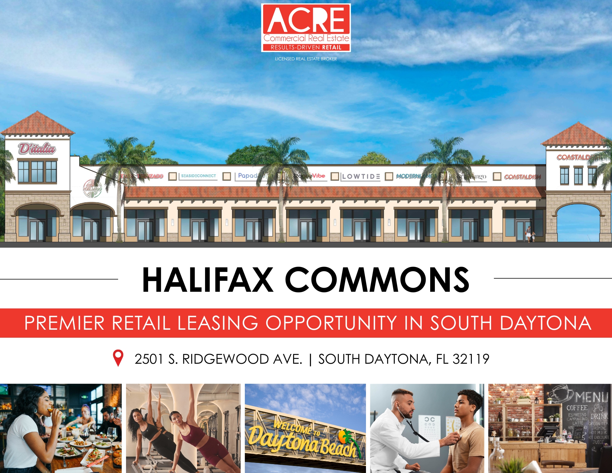 2501 Ridgewood Ave, South Daytona, FL for lease Primary Photo- Image 1 of 5