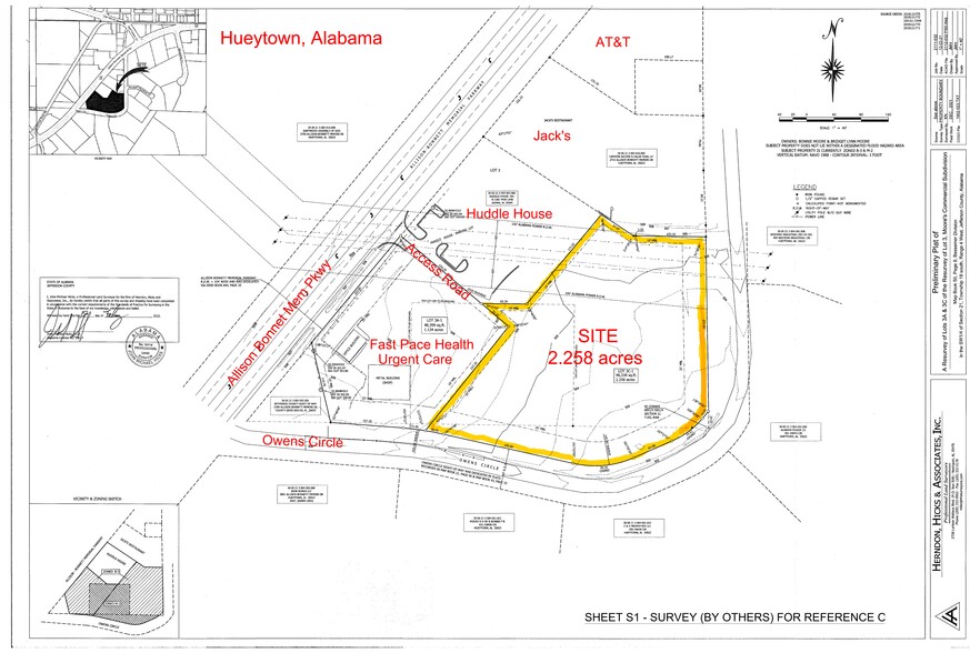 2731 Allison-Bonnet Memorial Pky, Hueytown, AL for sale - Site Plan - Image 2 of 2