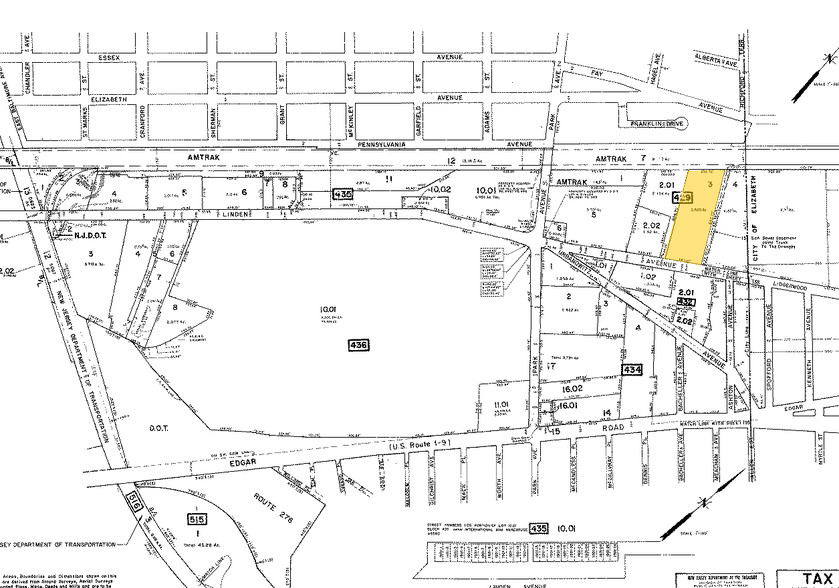 2401 E Linden Ave, Linden, NJ à vendre - Plan cadastral - Image 1 de 1