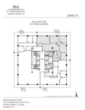 711 N Carancahua St, Corpus Christi, TX for lease Site Plan- Image 1 of 1