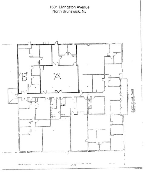 1501 Livingston Ave, North Brunswick, NJ à vendre - Plan d’étage - Image 1 de 1