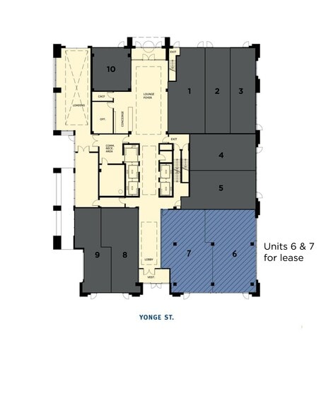 7191 Yonge St, Markham, ON à louer - Plan de site - Image 1 de 12