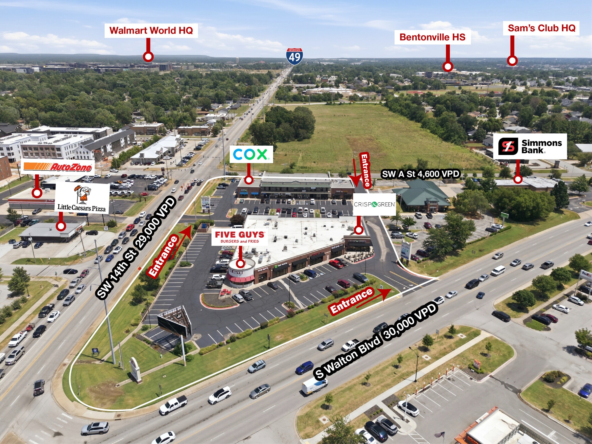 201 SW 14th St, Bentonville, AR for lease Building Photo- Image 1 of 46