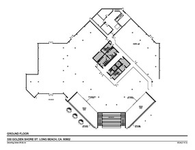 330 Golden Shore, Long Beach, CA à louer Plan d  tage- Image 1 de 1