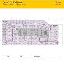 801 N Quincy St, Arlington, VA for lease Floor Plan- Image 1 of 1