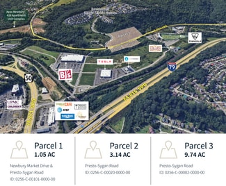 Plus de détails pour Presto Sygan, Bridgeville, PA - Terrain à vendre