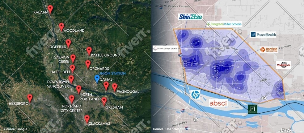 311 NE 192nd Ave, Vancouver, WA for sale - Aerial - Image 3 of 3