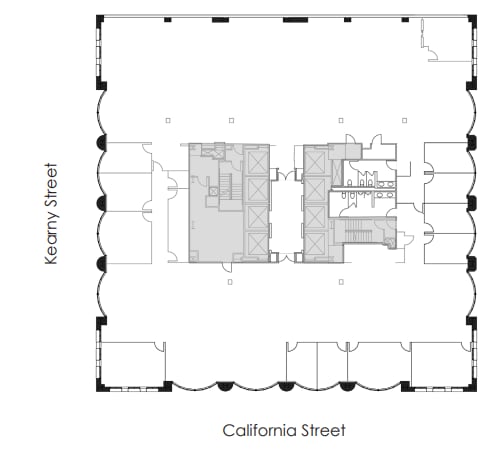580 California St, San Francisco, CA for lease Floor Plan- Image 1 of 1