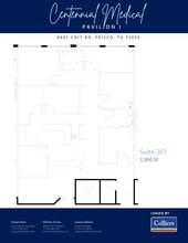 4401 Coit Rd, Frisco, TX à louer Plan d’étage- Image 1 de 1