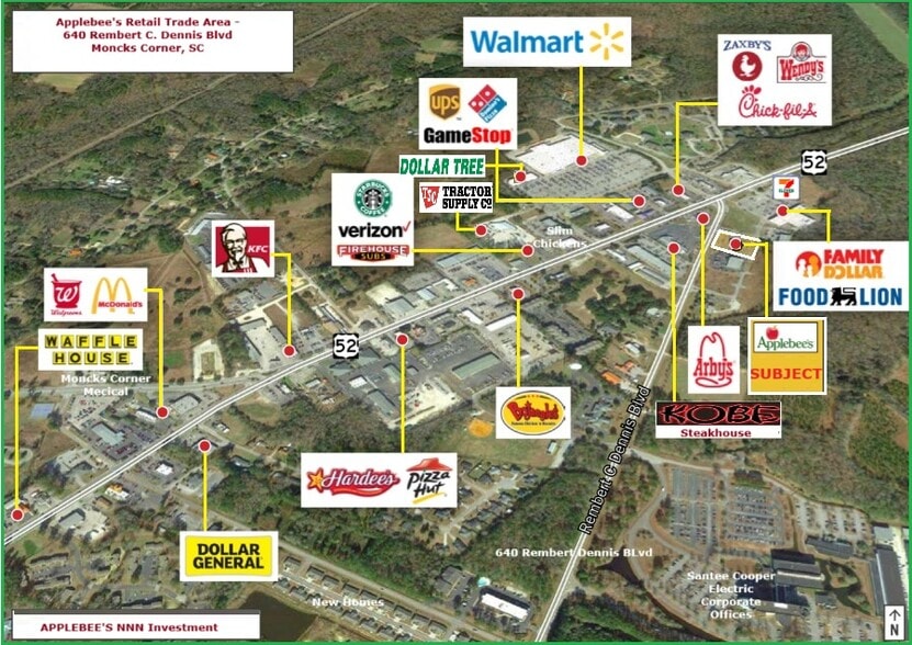 640 Rembert C Dennis Blvd, Moncks Corner, SC for sale - Building Photo - Image 2 of 8