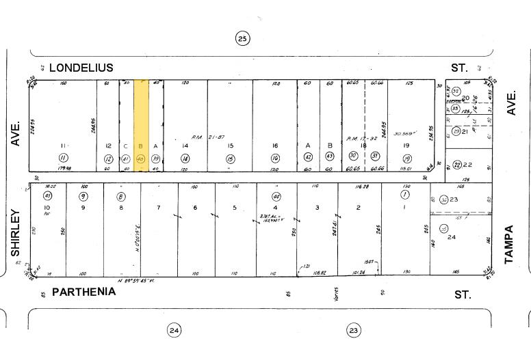 19428 Londelius St, Northridge, CA for sale - Plat Map - Image 2 of 11