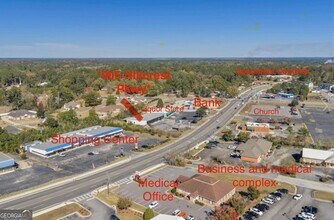 905 Hillcrest Pky, Dublin, GA - Aérien  Vue de la carte - Image1