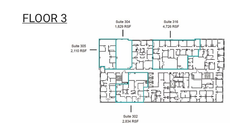 1301 2nd Ave SW, Largo, FL à louer Plan d’étage- Image 1 de 1