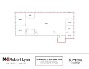3700 River Walk Dr, Flower Mound, TX à louer Plan d’étage- Image 1 de 1