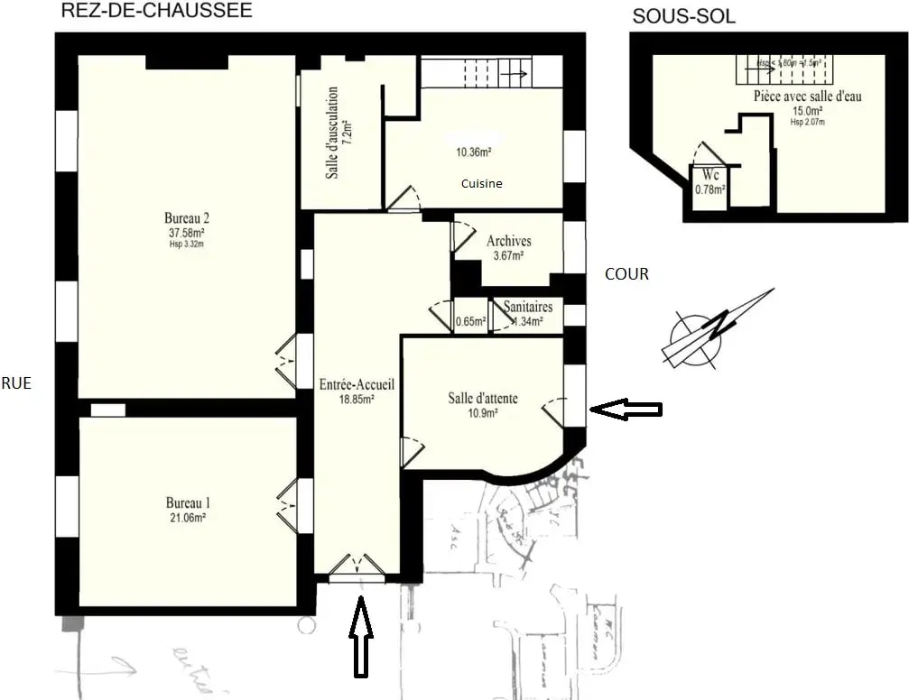 Paris, PAR 75007 - - - Plan d’étage - Image 1 of 1