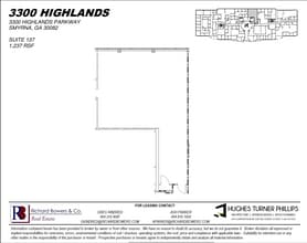 3300 Highlands Pky, Smyrna, GA for lease Floor Plan- Image 1 of 1