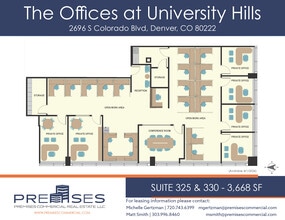 2696 S Colorado Blvd, Denver, CO for lease Floor Plan- Image 1 of 3