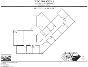 12121 Wickchester Ln, Houston, TX à louer Plan d’étage- Image 1 de 2