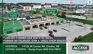More details for 14126 W Center Rd, Omaha, NE - Retail for Lease